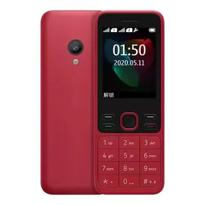 Nokia 150 GSM çift SIM el feneri tuş takımı cep telefonu için ucuz telefon öğrenciler yaşlılar için uygun