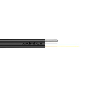 Cable de Fibra Óptica para Exteriores FTTH, Precio de Fábrica al por Mayor, 1, 2, 4 Hilos, 1km, 2km, Cable Plano Aéreo, Cable de Fibra Óptica para Internet - Product Image 2