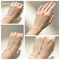 Gelang Tangan Berlian Moissanite Berkilau Perak S925 Berlapis Emas 18K Gelang Tangan Minimalis Perhiasan Mewah