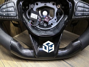 <span class=keywords><strong>Logo</strong></span> en cuir noir et jaune personnalisé volant modifié pour Mercedes Benz C GLC E S CLS AMG Zc-223-p3 - Product Image 4
