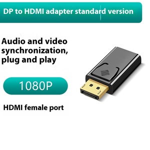 Convertidor DE VIDEO <span class=keywords><strong>4K</strong></span> HD 1080P <span class=keywords><strong>DisplayPort</strong></span> <span class=keywords><strong>a</strong></span> <span class=keywords><strong>HDMI</strong></span> Accesorio de audio y video DP <span class=keywords><strong>a</strong></span> para adaptador <span class=keywords><strong>HDMI</strong></span> - Product Image 6