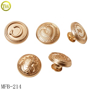 Botón de presión <span class=keywords><strong>para</strong></span> pantalones vaqueros de buena calidad, logotipo dorado personalizado, <span class=keywords><strong>botones</strong></span> a presión grabados, pantalones vaqueros <span class=keywords><strong>para</strong></span> hombre, botón con remaches - Product Image 4