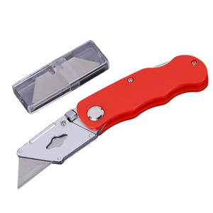 Cuchillo utilitario de hoja trapezoidal de plástico de alta calidad para papel/bricolaje/artesanía/papel tapiz - Product Image 4