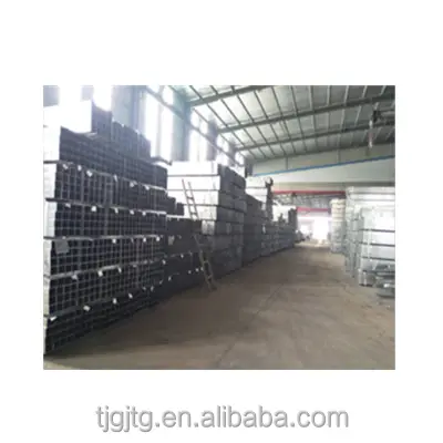 asian 6 meter 2x2 inch pre galvanized square steel pipe gi tube