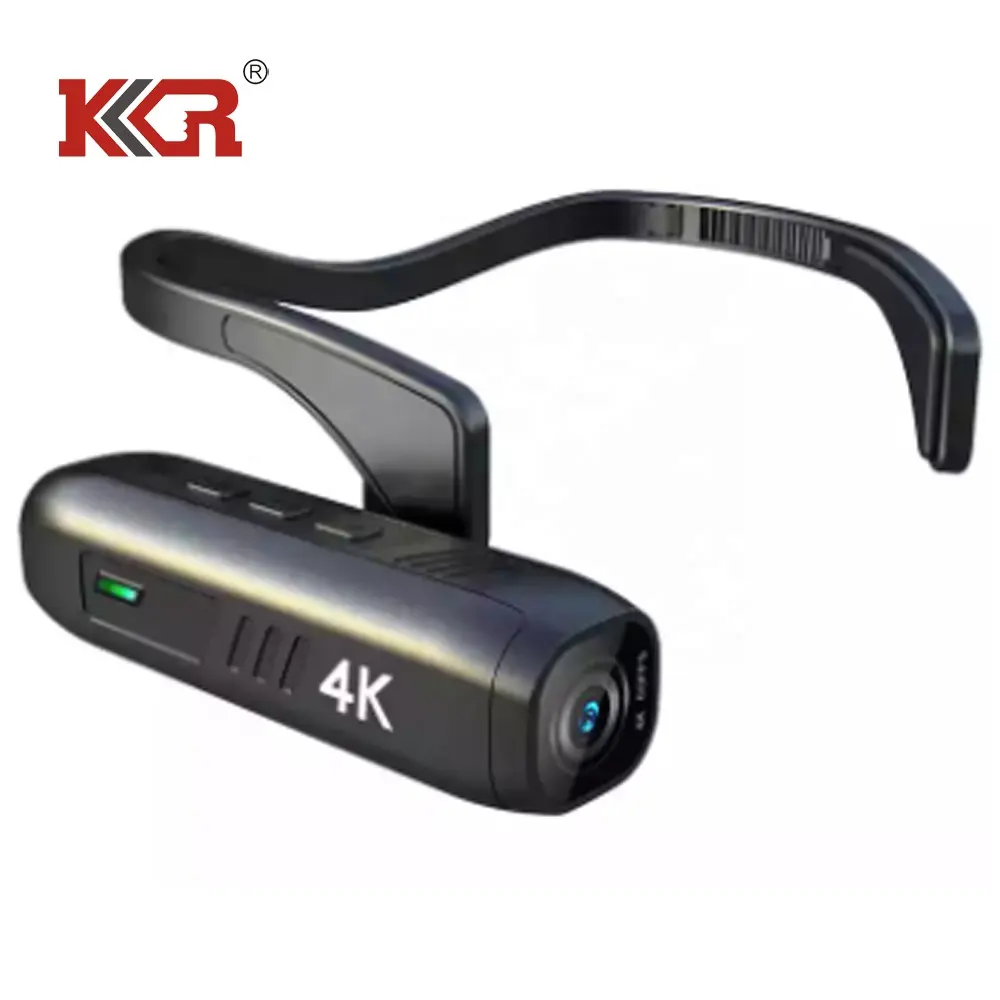 4K HD Recording Head Wearable Recorder Low Power Consumption Mini WIFI Helmet Sport Action Camera