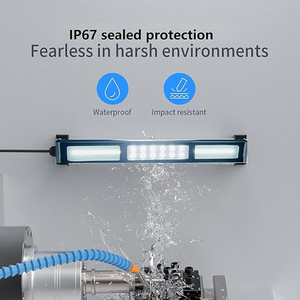 Ánh Sáng Mạnh Mẽ 16W <span class=keywords><strong>CNC</strong></span> Máy Ánh Sáng Ip67 Không Thấm Nước Máy Công Cụ Ánh Sáng Có Thể Điều Chỉnh Cơ Sở 24V <span class=keywords><strong>CNC</strong></span> Làm Việc Đèn - Product Image 2