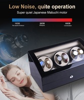 Design classique 6 + 7 remontoir de montre automatique vitrine Modes de rotation de luxe boîte de rangement de remontoir de montre pour montres Cartier