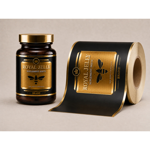 Premium Custom Printed Durable Waterproof Adhesive Paper <b>Label</b> Stickers for Chemical Brand Identity Packaging Decoration - Product Image 1
