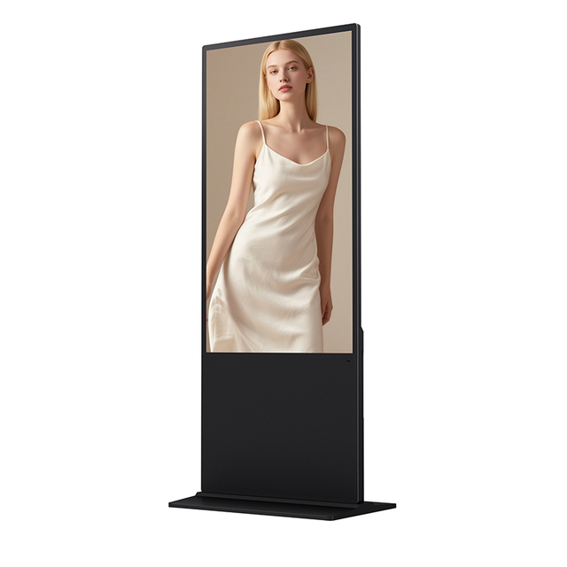 Dreamsource Inch Indoor Floor Standing LCD Advertising Panel Touch Screen Digital Signage and Displays Screens for Advertising