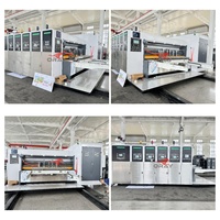 Máquina Impresora Flexográfica Computarizada Oray, Ranuradora y Troqueladora, con Transferencia al Vacío, de Alta Velocidad, para Impresión de Cajas de Cartón Corrugado