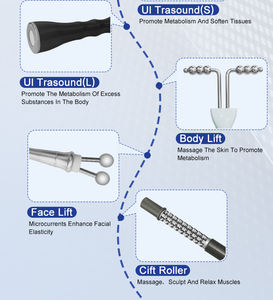 CE 11 in 1 80 K alat pelangsing tubuh vakum ultraundrf RFskin 80 k CavitationRF mesin pijat Roller harga - Product Image 4