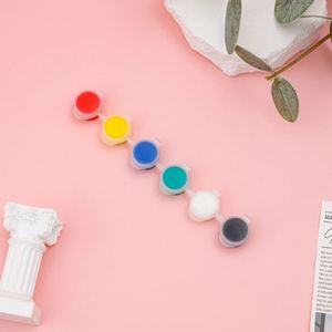 Manufacturer Supplies 12-Color Student Art Painting Coloring Plaster Doll Paint Strips 6-Piece Kidsren's Acrylic Craft Supplies - Product Image 4