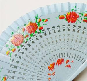 [SOY TU FAN] Amplio Stock, Abanico <span class=keywords><strong>Flamenco</strong></span> Español 100% Pintado a Mano en Madera - Product Image 5