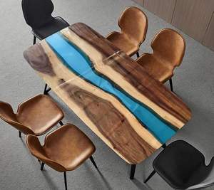 Resina Epossidica <span class=keywords><strong>Trasparente</strong></span> per Tavoli River Table, Progetti con Lastre di Legno e Mobili d'Interni Personalizzati - Product Image 5