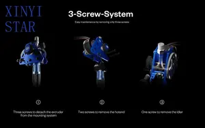 Extrusor PHAETUS Apus Ligero, Totalmente Metálico, 155g, con Engranajes Dobles RNC Optimizados para PLA, ABS, TPU, PETG, PEI, Pieza de Maquinaria de Impresión - Product Image 3