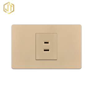 <span class=keywords><strong>Prise</strong></span> <span class=keywords><strong>murale</strong></span> électrique classique américaine à 2 broches et 2 trous, sans mise à la terre, pour la mise à niveau des maisons anciennes et des bâtiments anciens - Product Image 4