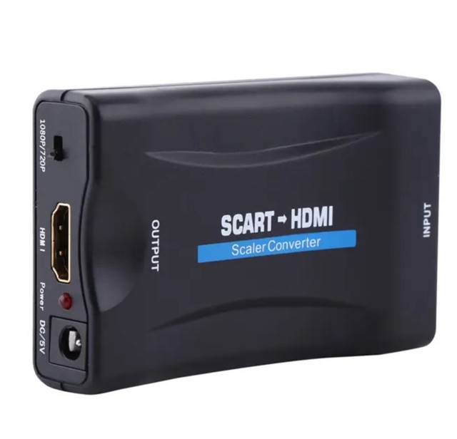 SCART to HDM1 Converter RGB to HDTV with 720P/1080P Output