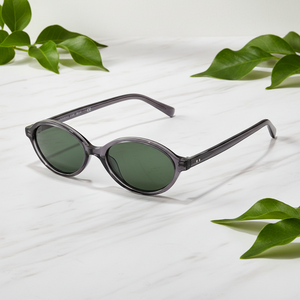 แว่นกันแดดผู้หญิงรุ่นใหม่มาแรงปี 2025 แฟชั่นทรงวงรีเล็ก รับทำโลโก้ แว่นกันแดดวินเทจยุค 90 - Product Image 2