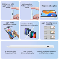 Lápiz Óptico Universal Activo Capacitivo Anti-Mix Touch para Tabletas y Teléfonos con Pantallas Táctiles de Apple, iPad, Huawei y Xiaomi