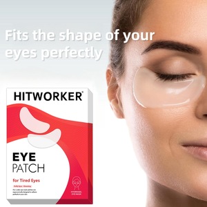 Parches debajo de <span class=keywords><strong>los</strong></span> <span class=keywords><strong>ojos</strong></span> <span class=keywords><strong>para</strong></span> <span class=keywords><strong>ojos</strong></span> hinchados y ojeras con colágeno natural y ácido hialurónico, máscaras antienvejecimiento <span class=keywords><strong>para</strong></span> calmar la cara - Product Image 4