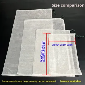 Bolsa de Malla Plegable Portátil de 80 Malla, de Plástico/Poliéster, Gruesa, Transpirable, Impermeable, Ecológica, a Prueba de Insectos y Aves, para Carpas - Product Image 1