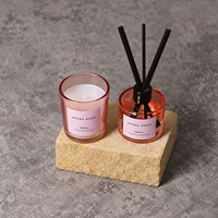 Coffret Cadeau Diffuseur d'Huiles Essentielles Parfum d'Ambiance Maison Longue Durée Luxe Aromathérapie Noël Sans Alcool 2 Mois