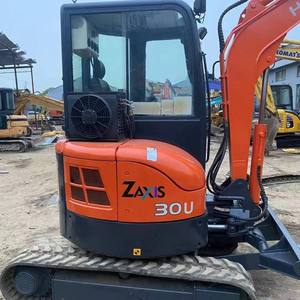 รถขุดขนาดเล็ก Hitachi Zaxis 30 มือสอง ได้รับการรับรองมาตรฐาน CE น้ำหนัก 3 ตัน เครื่องยนต์นำเข้า ระบบเกียร์ PLC ปั๊มมอเตอร์ รุ่น zx30 รับประกัน 1 ปี - Product Image 3