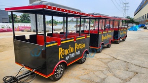 รถไฟฟ้าไร้รางระดับพรีเมียม สำหรับสวนสนุกและสวนธีม  ขายเฉพาะสำหรับการใช้งานในสถานที่นั้นๆ - Product Image 4