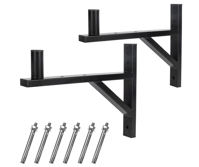 OEM Heavy Duty Dual PA Speaker Wall Mount Brackets Supports up To,Speaker Holder/Pole/Bar/Sound System Wall Mounting