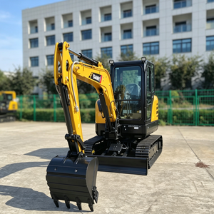 Nouvelle mini-excavatrice sur chenilles SY35U Zero Tail de 3,5 tonnes, compacte, pour travaux en espace restreint - Product Image 2