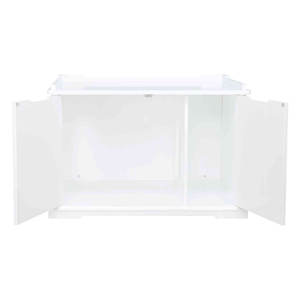Mueble de Baño XL para Gatos, 75 x 51 x 53 cm, Blanco, Caja de Almacenamiento para Arenero - Product Image 2