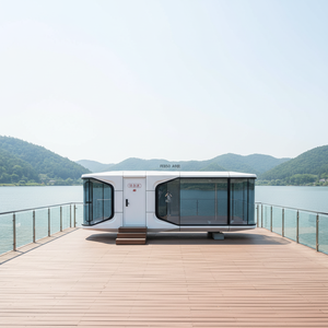 Hotel A9 Lakeside, <span class=keywords><strong>Casa</strong></span> Contenedor Modular Prefabricada, Cápsula Espacial Moderna, Resistente a la Intemperie, con Vista al Lago, para Vacaciones en Resort - Product Image 1