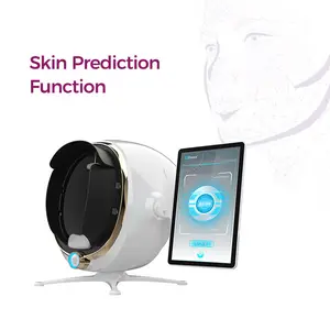 Newnagie Visia Bitmoji Ai ماسح ضوئي بالأشعة السينية مرآة الوجه 3d جهاز تحليل العناية بالبشرة احترافي لتشخيص الوجه محلل بشرة الوجه