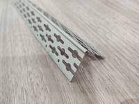 Perfil de ángulo de aluminio y acero galvanizado de recubrimiento fino para enlucido en placas de yeso o bloques lisos, suministro de fábrica