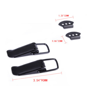 Body Kit <b>Clip</b> 90mm Plastic Lock Buckle For 14 Fit Car Bumper <b>Hook</b> Modification - Product Image 1