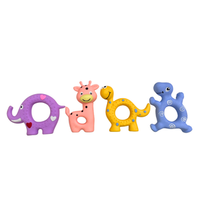 कारखाने प्रत्यक्ष बिक्री, थोक चार पशु शैली कुत्ते चाय और च्यू खिलौने, उच्च गुणवत्ता वाले tpr बोरियत-राहत कुत्ते खिलौने - Product Image 1