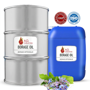 น้ำมันเมล็ดบอเรจเกรดอาหาร OEM/ODM สกัดเย็นบริสุทธิ์ 100% สำหรับบำรุงผิวและเส้นผม รับผลิตแบรนด์ส่วนตัว ขายส่ง - Product Image 3