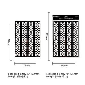 Venta caliente mejor Simple único nupcial Henna Mehndi diseños para mano y pie pegatinas <span class=keywords><strong>de</strong></span> tatuaje temporal - Product Image 5
