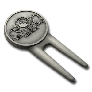 Outils de golf personnalisés pour le gazon, outils de gazon en acier inoxydable usinés par CNC - Product Image 4