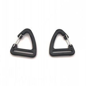 Mosquetón de plástico tipo D, gancho triangular, accesorios para bolsos, resistente al desgaste, práctico para equipaje y bolsos - Product Image 5