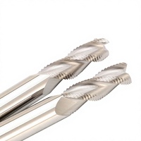 Fraise à dégrossir à 3 cannelures en carbure monobloc avec brise-brisures pour usinage intensif de l'acier, outil de fraisage CNC