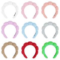 Bandeau pour cheveux longs en plastique imperméable rose mignon et doux pour femmes, accessoires de maquillage, lavage, spa pour le lavage du visage