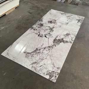 Bureau design imperméable PVC UV Panneaux de marbre Murs alternatifs Décoration Carrelage de marbre Alternative - Product Image 2