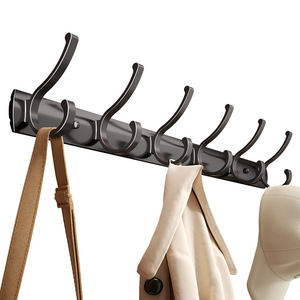 Crochets muraux robustes et modernes pour manteaux – Patères multi-usages très résistantes, installation facile pour entrée, chambre, école, rangement - Product Image 5
