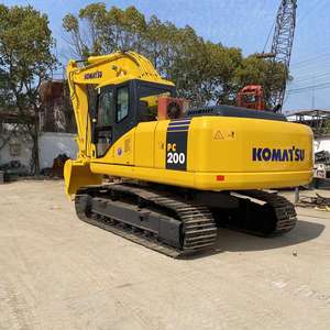 Mini-excavatrice sur chenilles Komatsu PC200-7, poids opérationnel de 1,8 tonne, entièrement opérationnelle avec pompe hydraulique Kawasaki, moteur Hino - Product Image 2