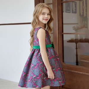 Baby Girl Party Mayor <span class=keywords><strong>Ropa</strong></span> para niños Vestidos <span class=keywords><strong>de</strong></span> niña <span class=keywords><strong>de</strong></span> las flores para bodas - Product Image 5