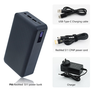 2025 nouvelle banque d'alimentation 80W CPAP Powerbank Machine Powerbank alimentation de secours Compatible avec ResMed <span class=keywords><strong>AirSense</strong></span> <span class=keywords><strong>11</strong></span> - Product Image 1