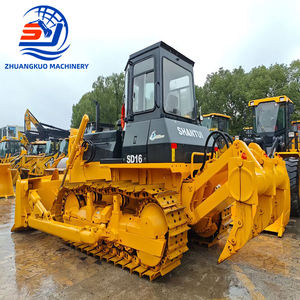 รถดันดินมือสอง Shantui SD16 ราคาถูก กำลังเครื่องยนต์ 130 กิโลวัตต์ ความสามารถในการดันดิน 3.8 เมตร คุณภาพดี ขาย - Product Image 2