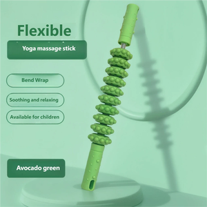 เครื่องนวดขาลดสัดส่วนแบบสิบล้อ พร้อมลูกกลิ้งหนาม 20 ลูก สำหรับยืดกล้ามเนื้อน่อง ผ่อนคลาย ใช้ได้กับเอวและแขน - Product Image 6