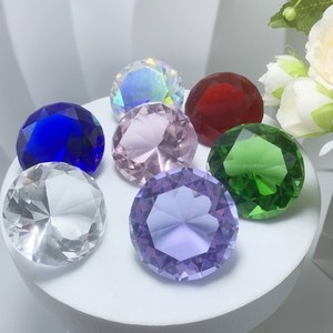 Tinh thể kim cương trang trí-nhiếp ảnh Prop, lớn máy tính để bàn trang trí cho văn phòng, Countertop, quà tặng, hiển thị tủ lưu niệm - Product Image 2